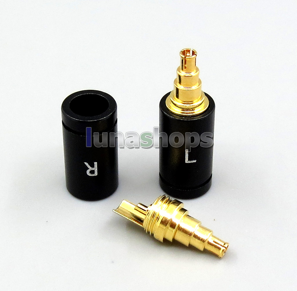 1 Pair Earphone Headphone DIY Custom Pin Adapter Plug For Sennheiser IE40 Pro