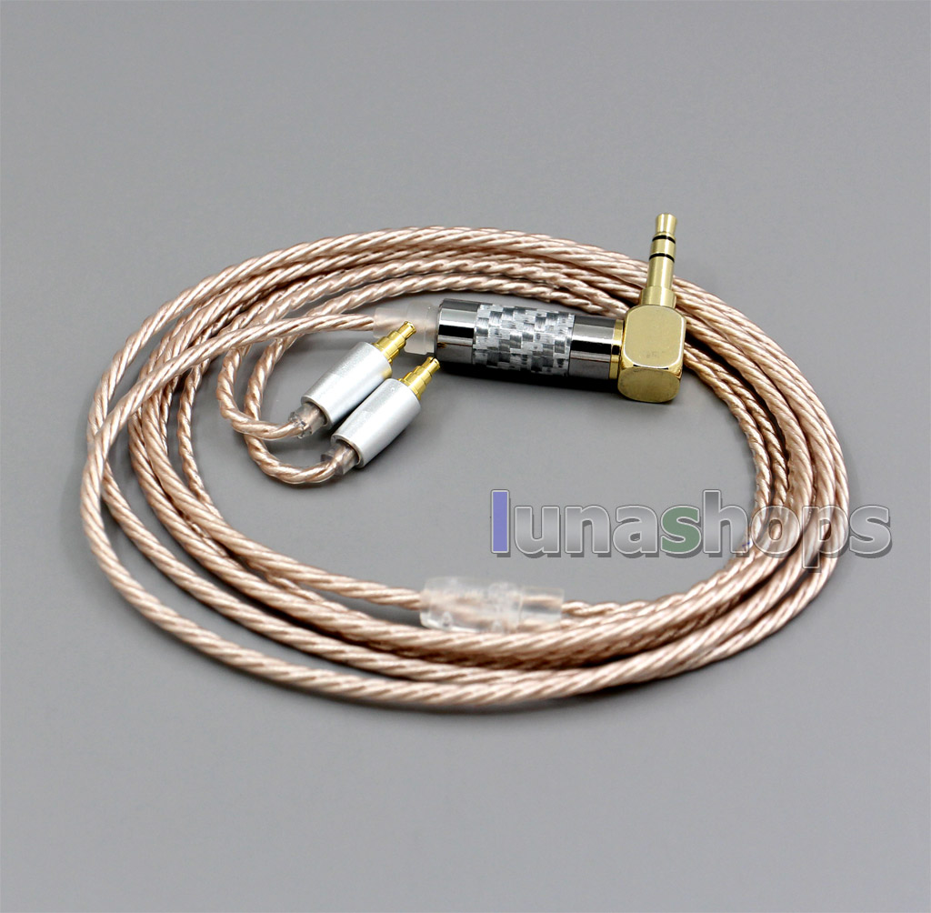 Hi-Res Silver Plated XLR 3.5mm 2.5mm 4.4mm Earphone Cable For Sennheiser IE40 Pro