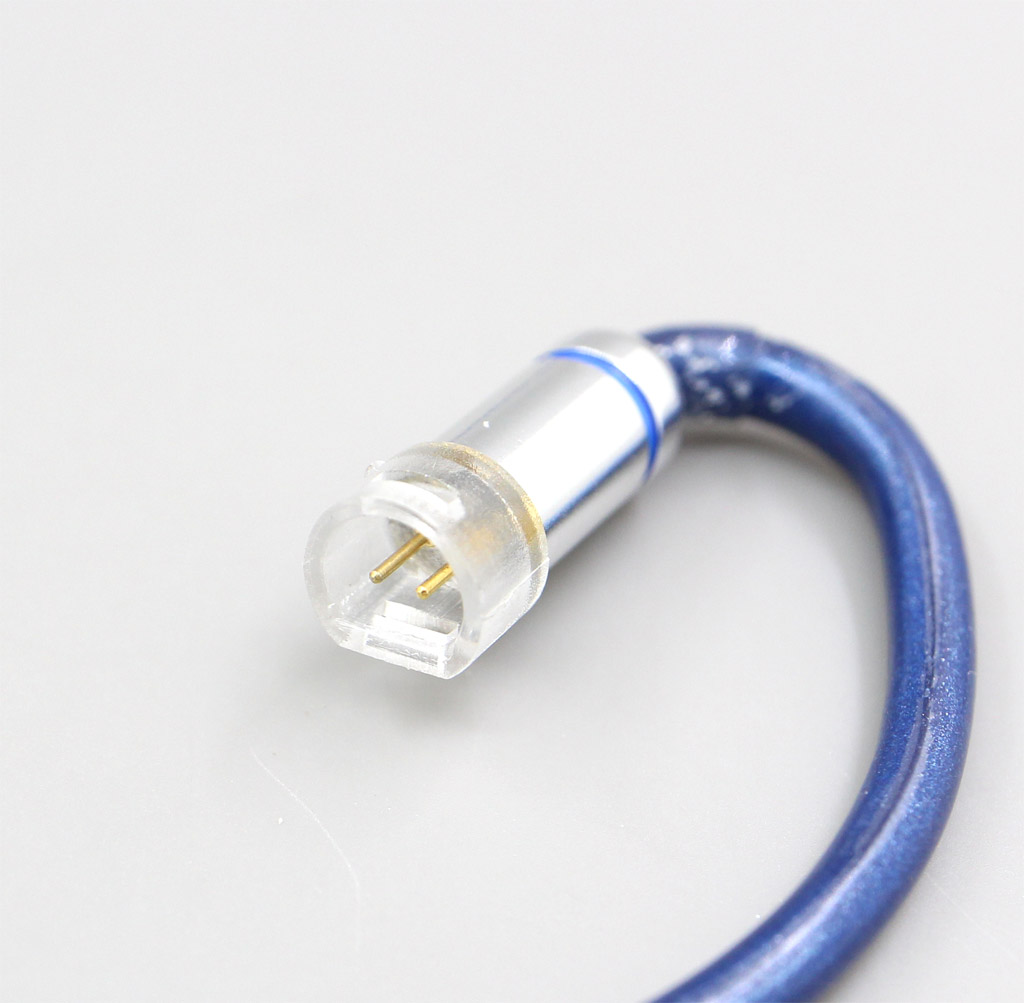 3.5mm 2.5mm 4.4mm XLR High Definition 99% Pure Silver Earphone Cable For Sennheiser IE8 IE8i IE80 IE80s Metal Pin
