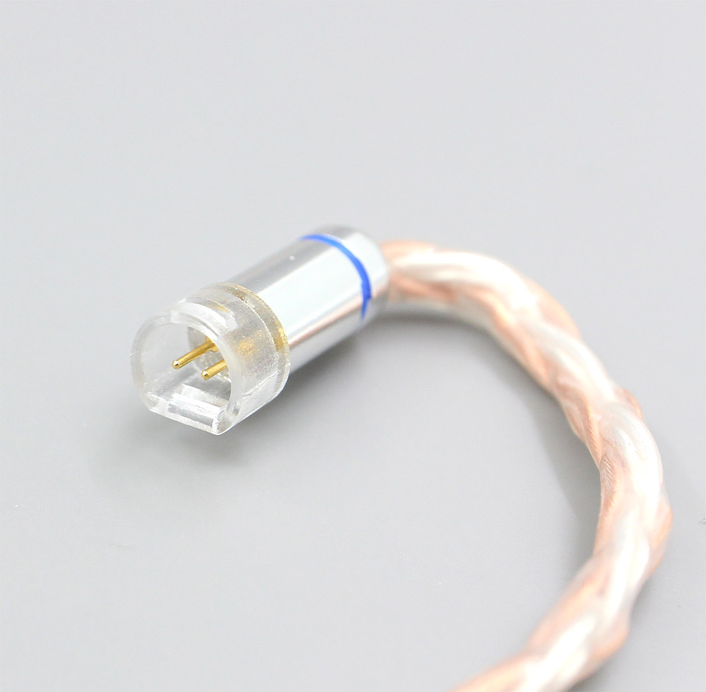 XLR 4.4mm 2.5mm 16 Core Silver Plated OCC Mixed Earphone Cable For Sennheiser IE8 IE8i IE80 IE80s Metal Pin