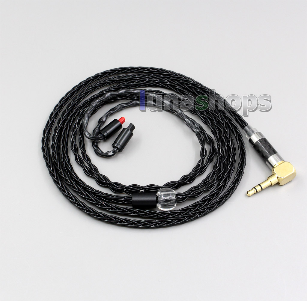 XLR Balanced 3.5mm 2.5mm 8 Cores Silver Plated Headphone Cable For Audio-Technica ATH-IM50 IM70 IM01 IM02 03