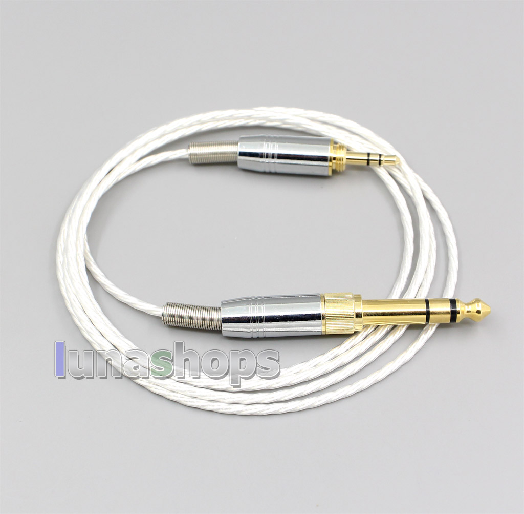 Silver Plated headphone Cable For For Audio-Technica ATH-pro500mk2 ATH-PRO700MK2 ATH-PRO5V ATH-M50 ATH-M50RD Headphone