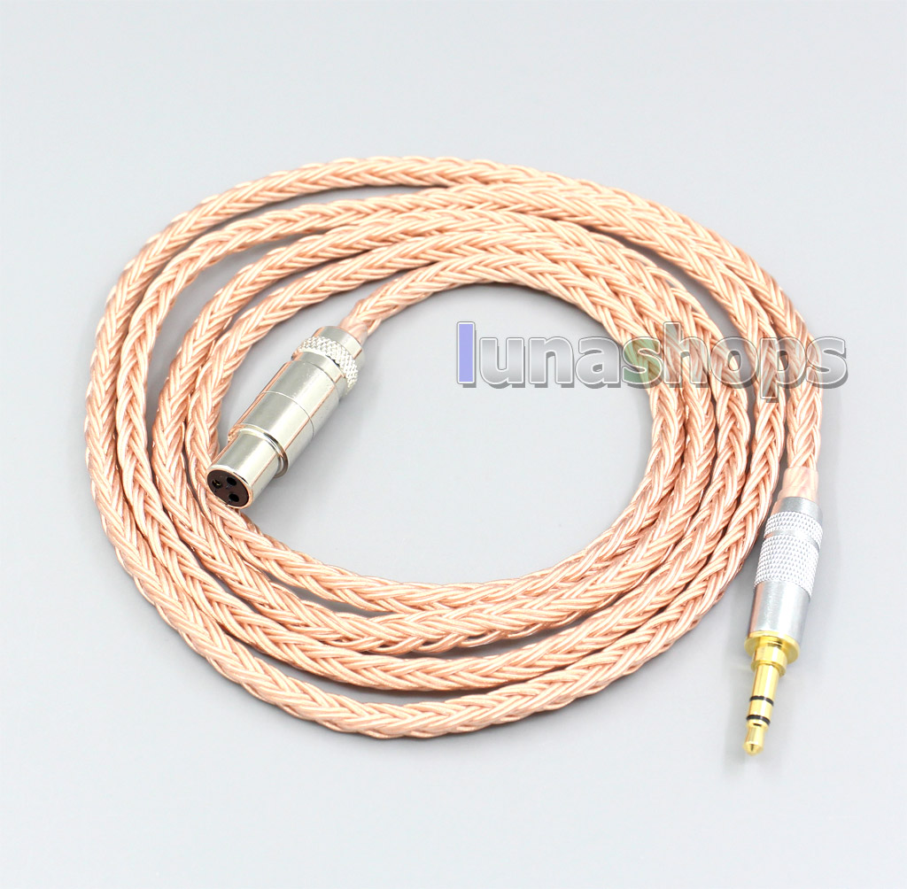 2.5mm 4.4mm XLR 16 Core 99% 7N  OCC Earphone Cable For AKG Q701 K702 K271 K272 K240 K141 K712 K181 K267 K712 Headphone