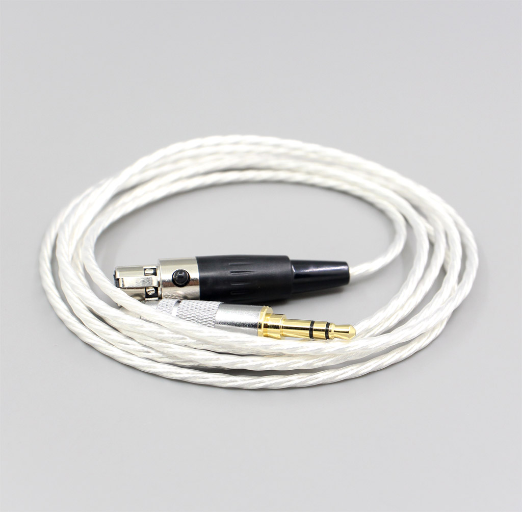 Hi-Res Silver Plated 7N OCC Earphone Cable For AKG Q701 K702 K271 K272 K240 K141 K712 K181 K267 K712 Headphone