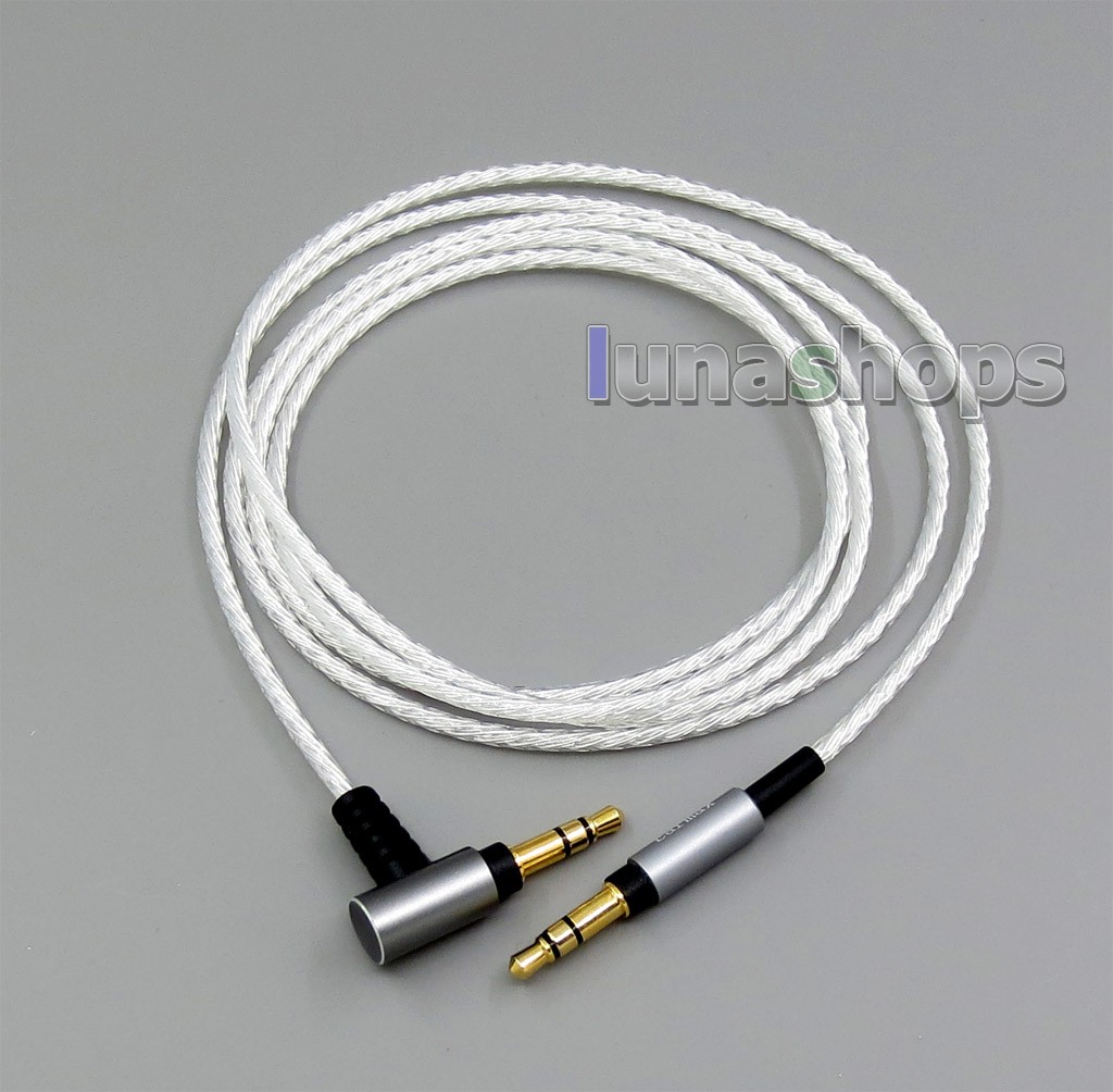 3.5mm Silver Plated Headphone Earphone cable For sony MDR-1A 1ADAC 1ABT 100AAP 1000X 100AAP