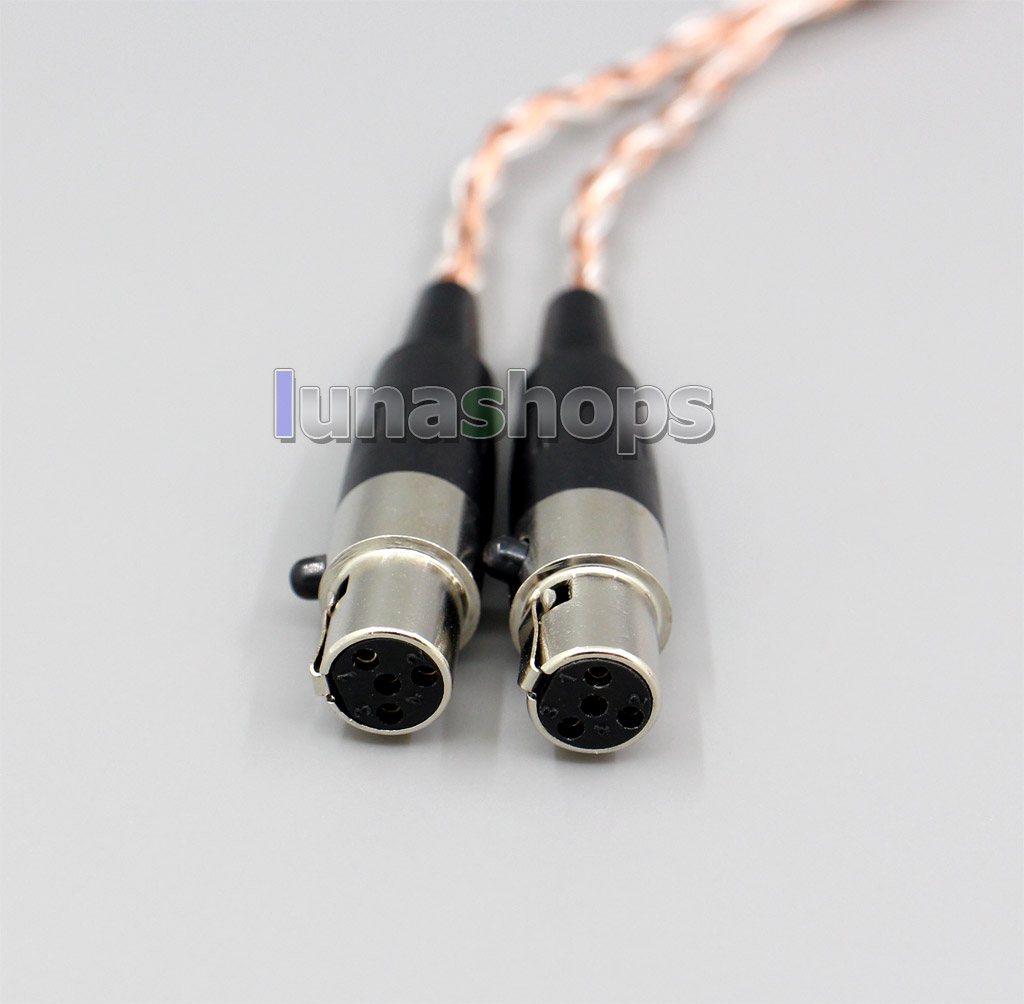 16 Cores Silver Plated XLR 3.5mm 2.5mm 4.4mm Earphone Headphone Cable For Audeze LCD-3 LCD3 LCD-2 LCD2