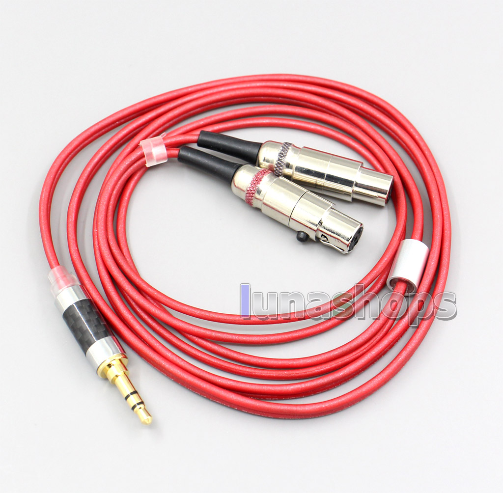 4.4mm XLR 2.5mm 3.5mm 99% Pure PCOCC Earphone Cable For Audeze LCD-3 LCD3 LCD-2 LCD2 LCD-X LCD-XC