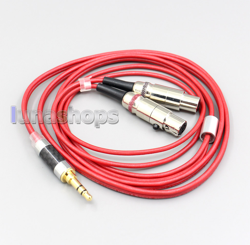4.4mm XLR 2.5mm 3.5mm 99% Pure PCOCC Earphone Cable For Audeze LCD-3 LCD3 LCD-2 LCD2 LCD-X LCD-XC
