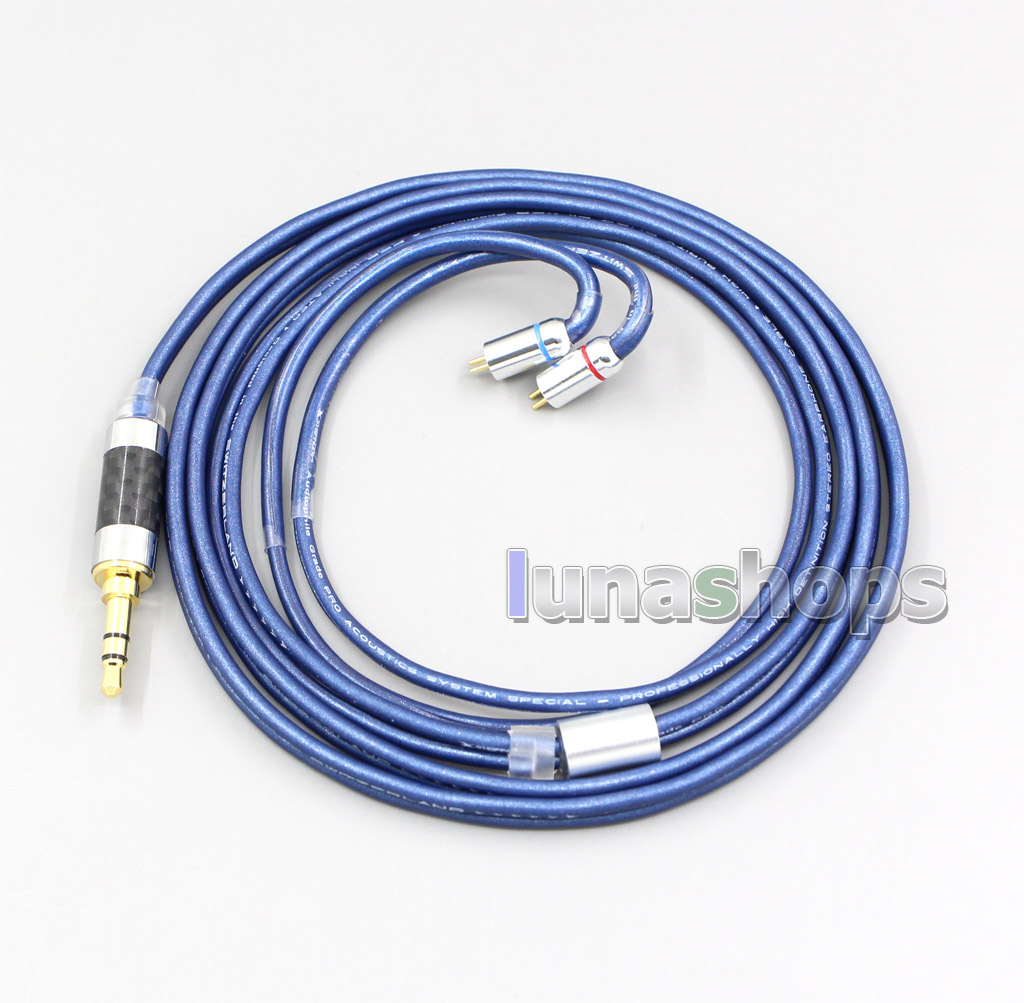 High Definition 99% Pure Silver Earphone Cable For 0.78mm 0.77mm BA Custom Westone W4r UM3X UM3RC JH13 Flat Step