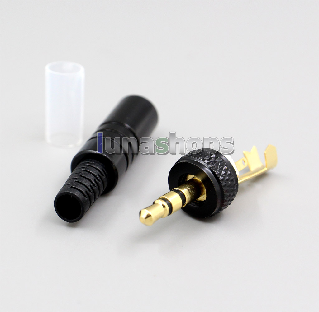 6mm Tailed 3.5mm 3 poles Male stereo DIY Solder Adapter Plugs Pins For Sony MDR-Z7 Headphone