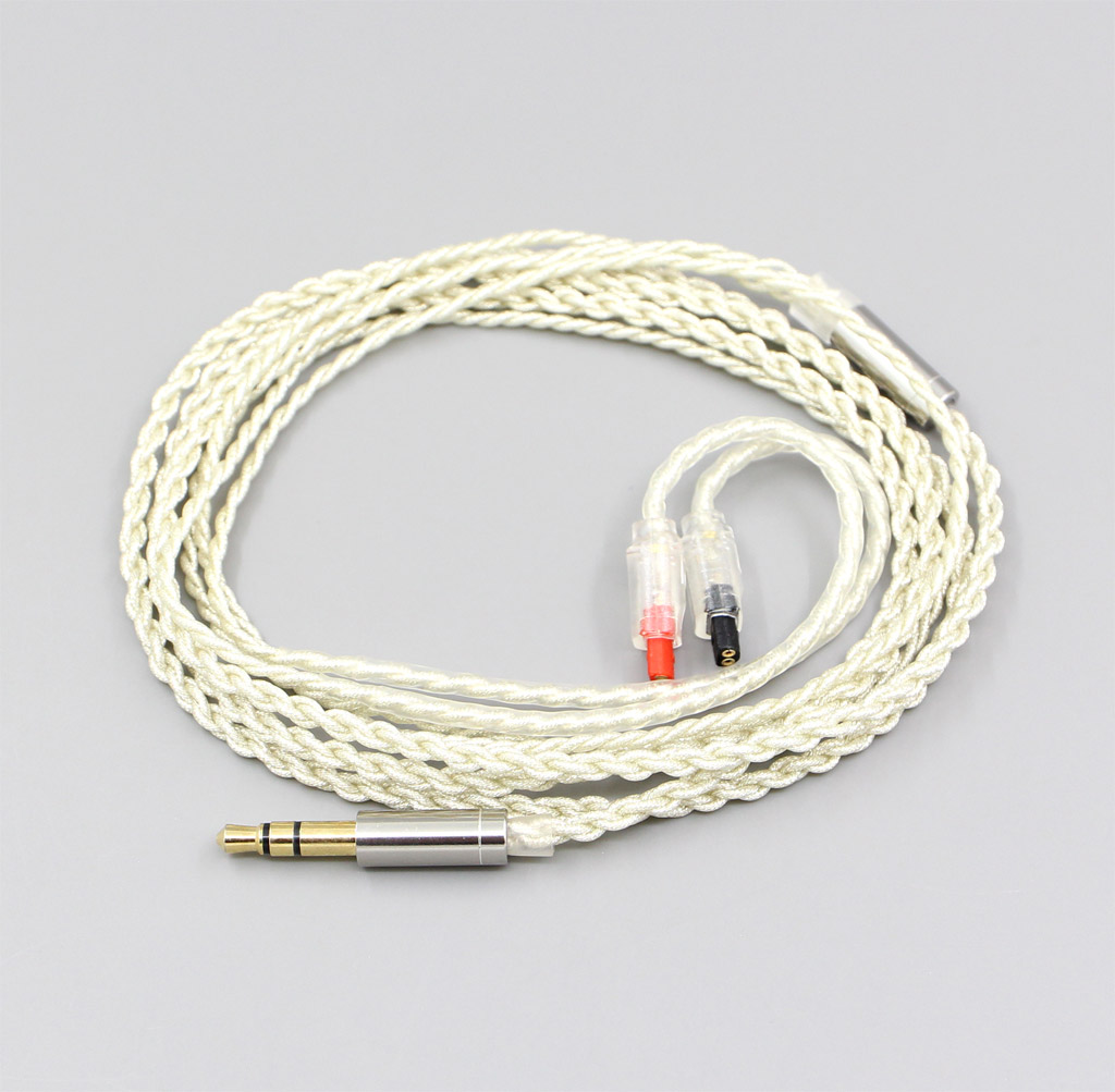 Silver Foiled Plated 3.5mm Earphone Cable For Audio-Technica ATH-IM50 IM70 IM01 IM02 03