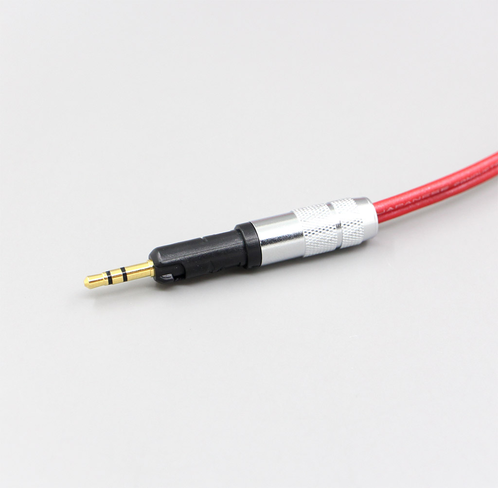 4.4mm XLR 2.5mm 3.5mm 99% Pure PCOCC Earphone Cable For Audio Technica ATH-M50x ATH-M40x ATH-M70x