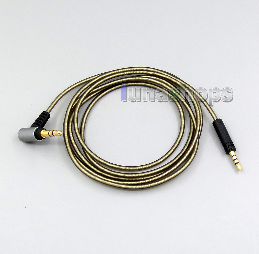 3.5mm Silver plated Cable for Sennheiser Momentum 1.0 2.0 Over-Ear On-Ear Headphones