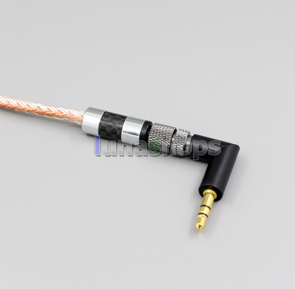 4 in 1 Plug 16 Cores OCC + Pure Silver Plated Cable for Shure SE215 SE315 SE425 SE535 SE846 MMCX