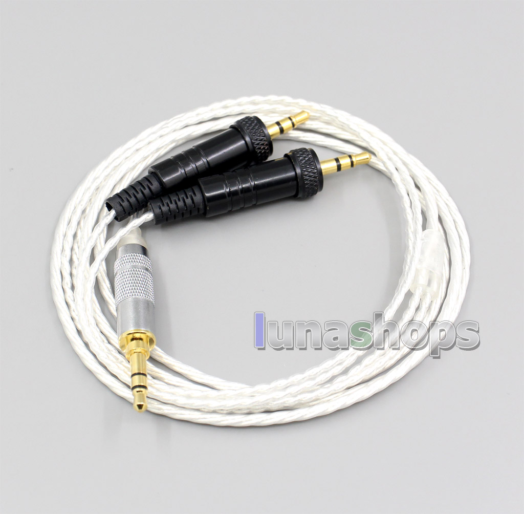 XLR 4.4mm Hi-Res Silver Plated 7N OCC Earphone Cable For Sony MDR-Z1R MDR-Z7 MDR-Z7M2 With Screw To Fix
