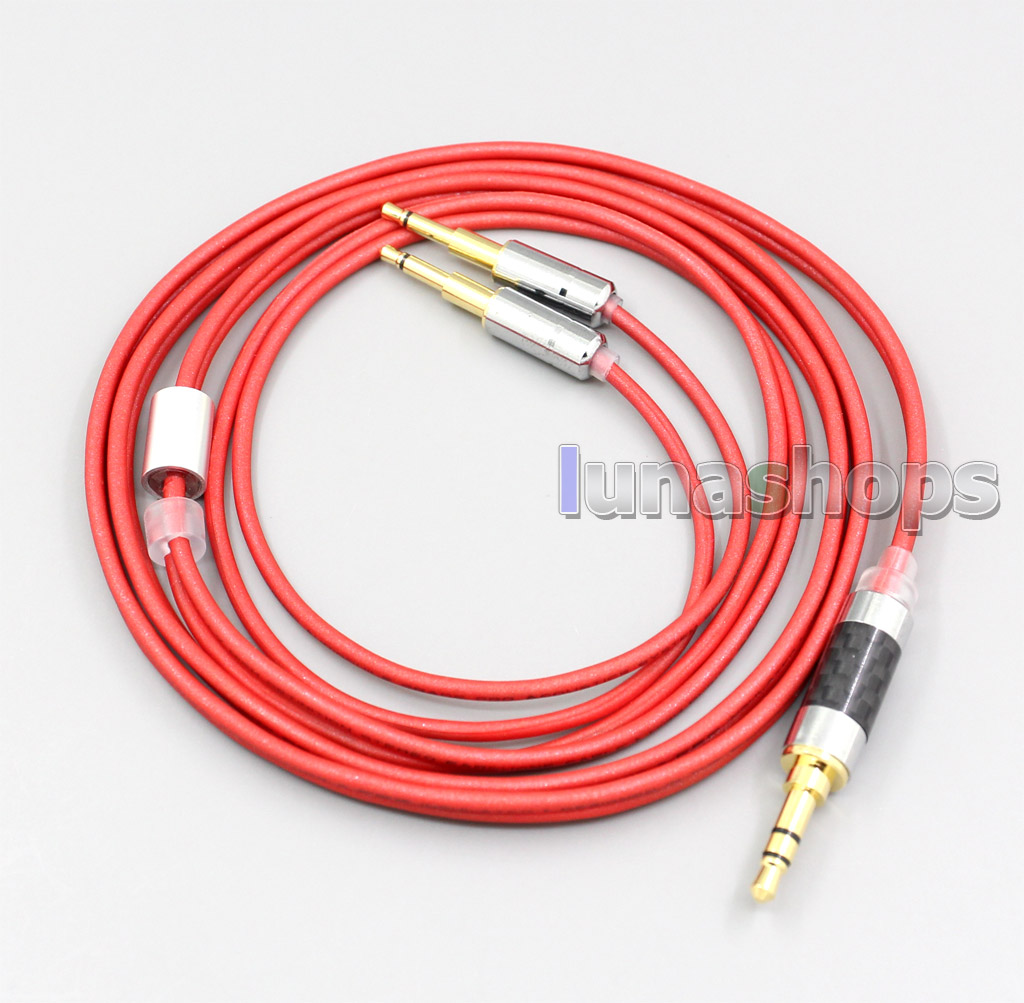 2.5mm 4.4mm XLR 3.5mm 99% Pure PCOCC Earphone Cable For Oppo PM-1 PM-2 Planar Magnetic Headphone