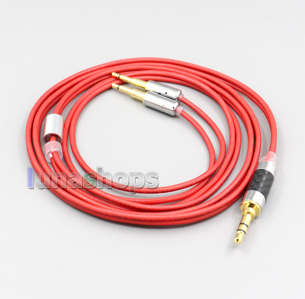 2.5mm 4.4mm XLR 3.5mm 99% Pure PCOCC Earphone Cable For Oppo PM-1 PM-2 Planar Magnetic Headphone