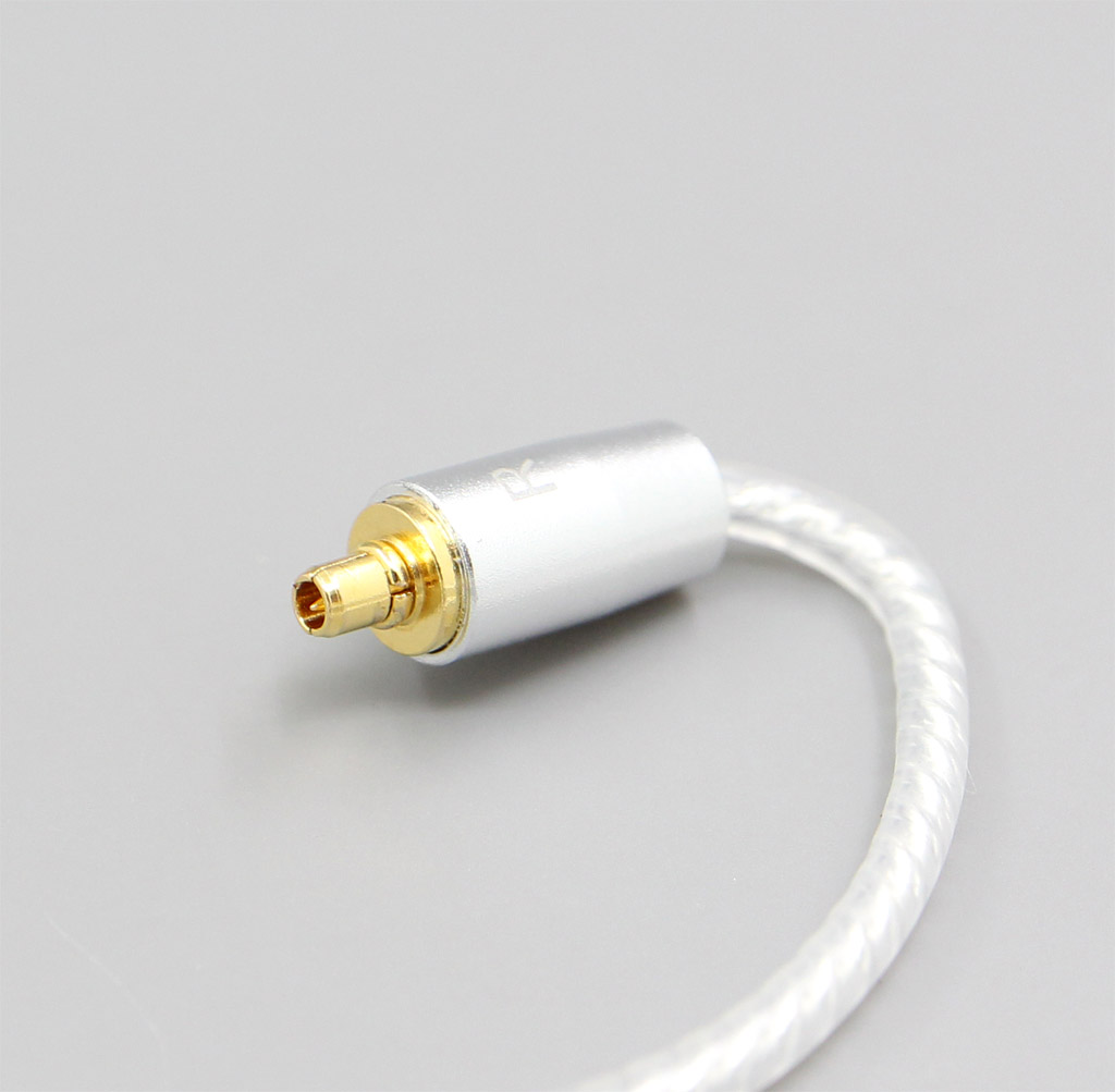 2.5mm 4.4mm 3.5mm Hi-Res Silver Plated 7N OCC Earphone Cable For Dunu T5 Titan 3 T3 (Increase Length MMCX)