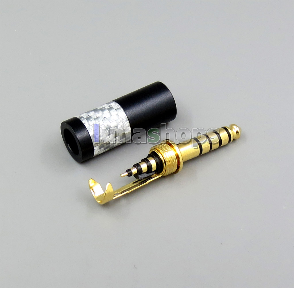 Gold Rhodium Plated 4.4mm Earphone Adapter For Sony PHA-2A TA-ZH1ES NW-WM1Z NW-WM1A AMP Player