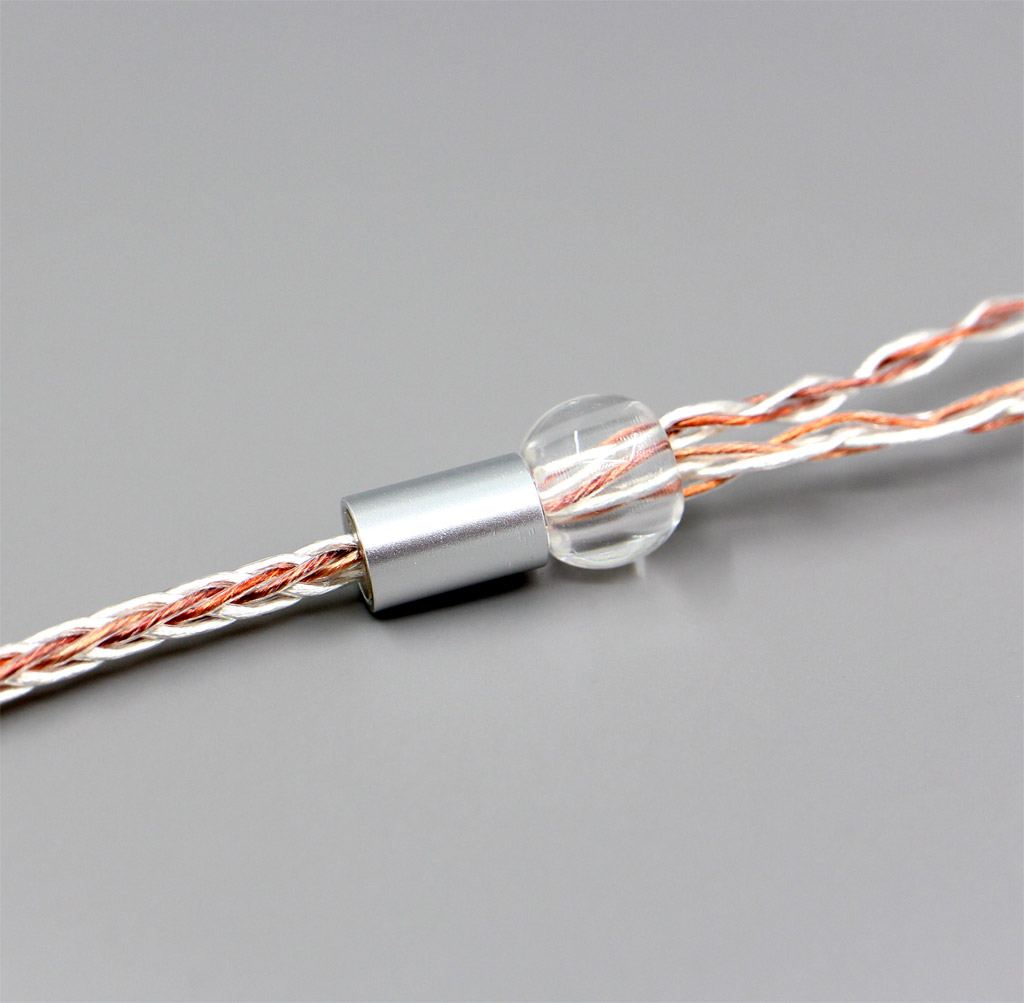 800 Wires Soft Silver + OCC Alloy Earphone Headphone Cable For Final Audio Design Pandora Hope vi Denon AH-D600 D7100 Velodyne vTrue