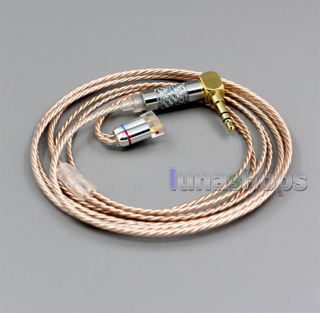 Hi-Res Silver Plated XLR 3.5mm 2.5mm 4.4mm Earphone Cable For UE11 UE18 pro QDC Gemini Gemini-S Anole V3-C V3-S V6-C V6-S Neptune