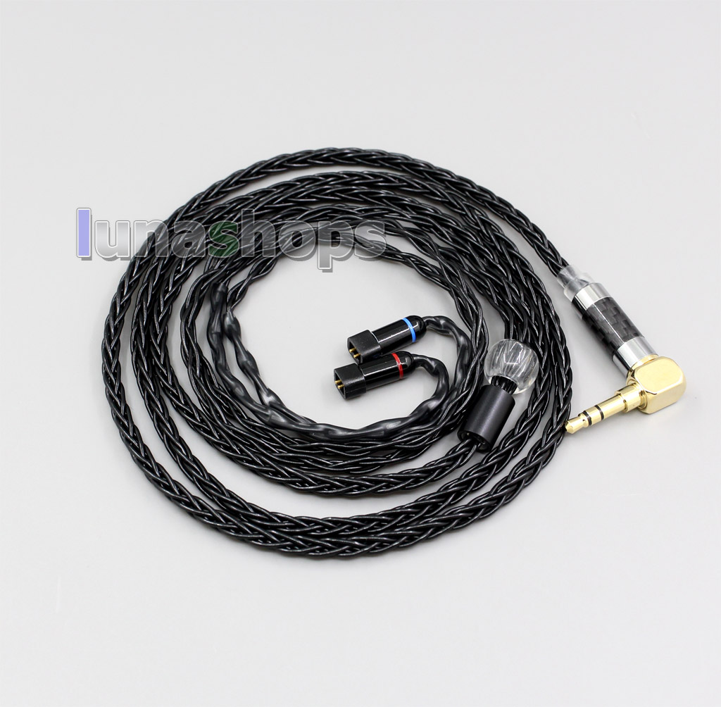 XLR Balanced 3.5mm 2.5mm 8 Cores Silver Plated Headphone Cable For QDC Gemini Gemini-S Anole V3-C V3-S V6-C V6-S Neptune UE18 UE11 pro