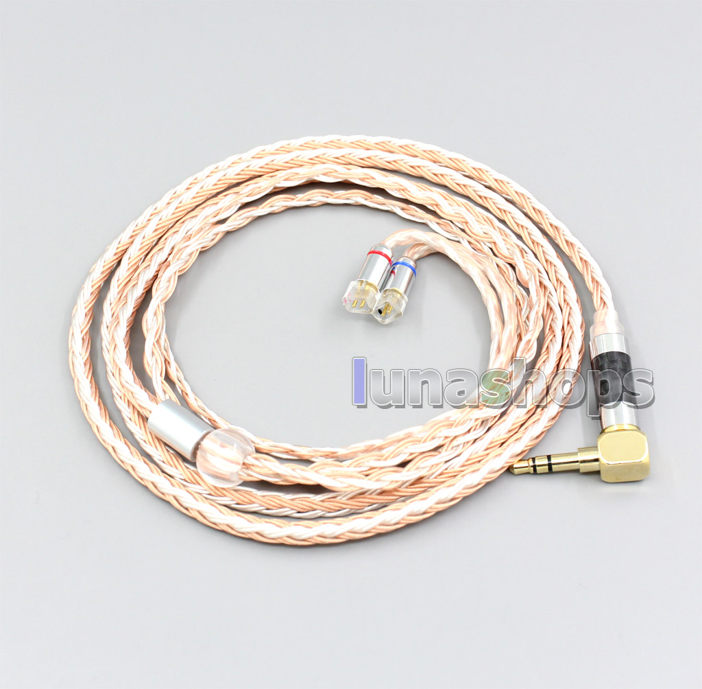 16 Core Silver Plated OCC Mixed Earphone Cable For UE11 UE18 pro QDC Gemini Gemini-S Anole V3-C V3-S V6-C