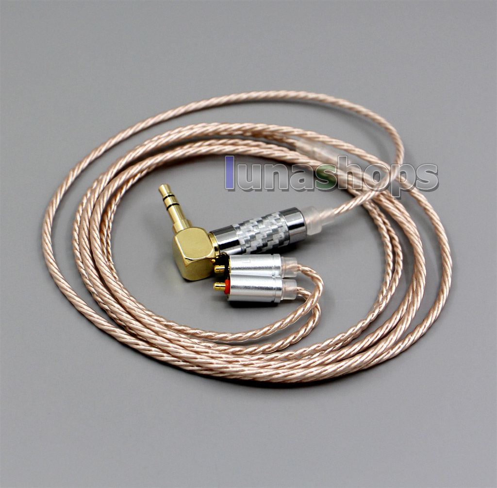 Hi-Res Silver Plated XLR 3.5mm 2.5mm 4.4mm Earphone Cable For UE Live UE6Pro Lighting SUPERBAX IPX