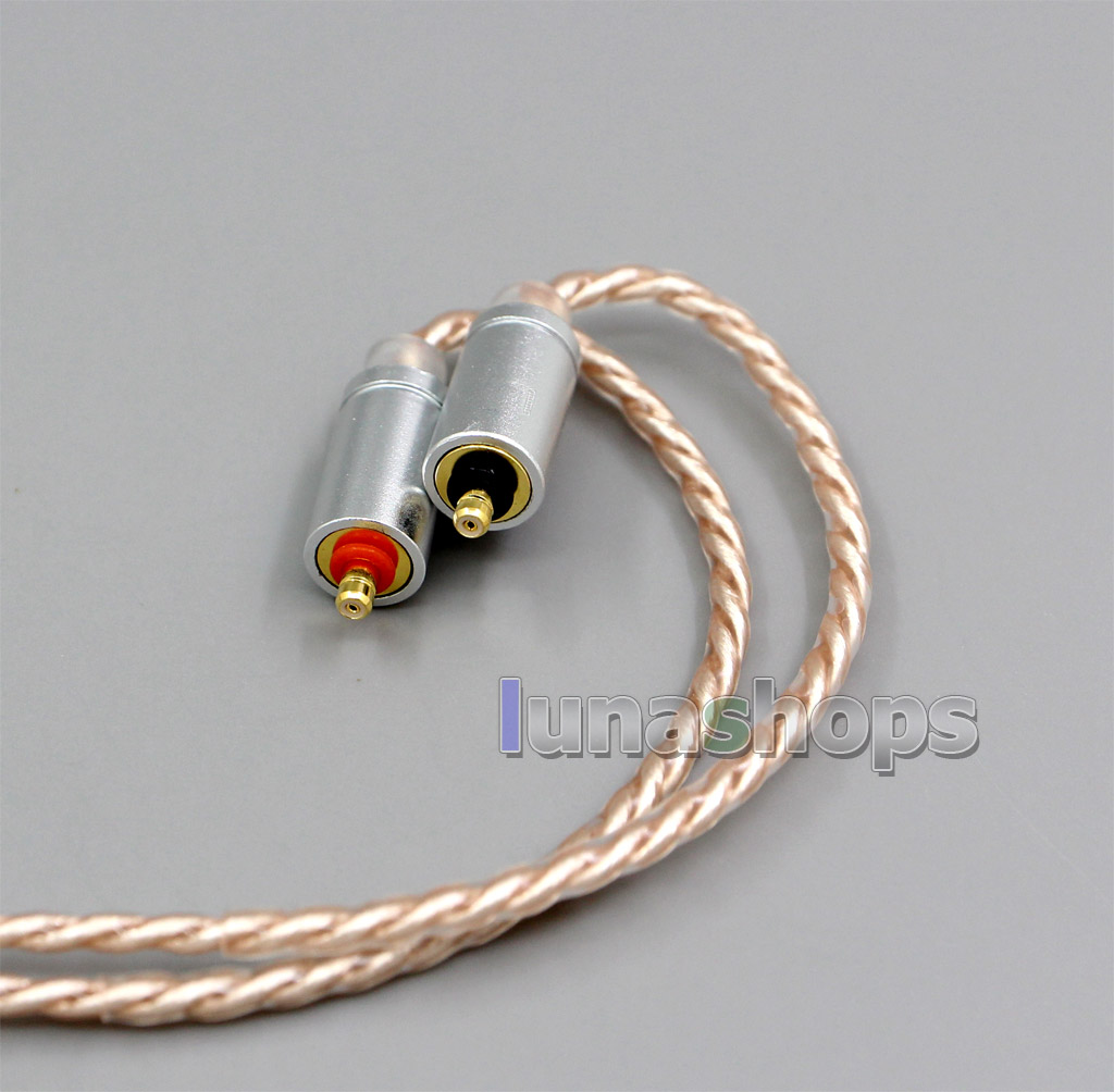 Hi-Res Silver Plated XLR 3.5mm 2.5mm 4.4mm Earphone Cable For UE Live UE6Pro Lighting SUPERBAX IPX