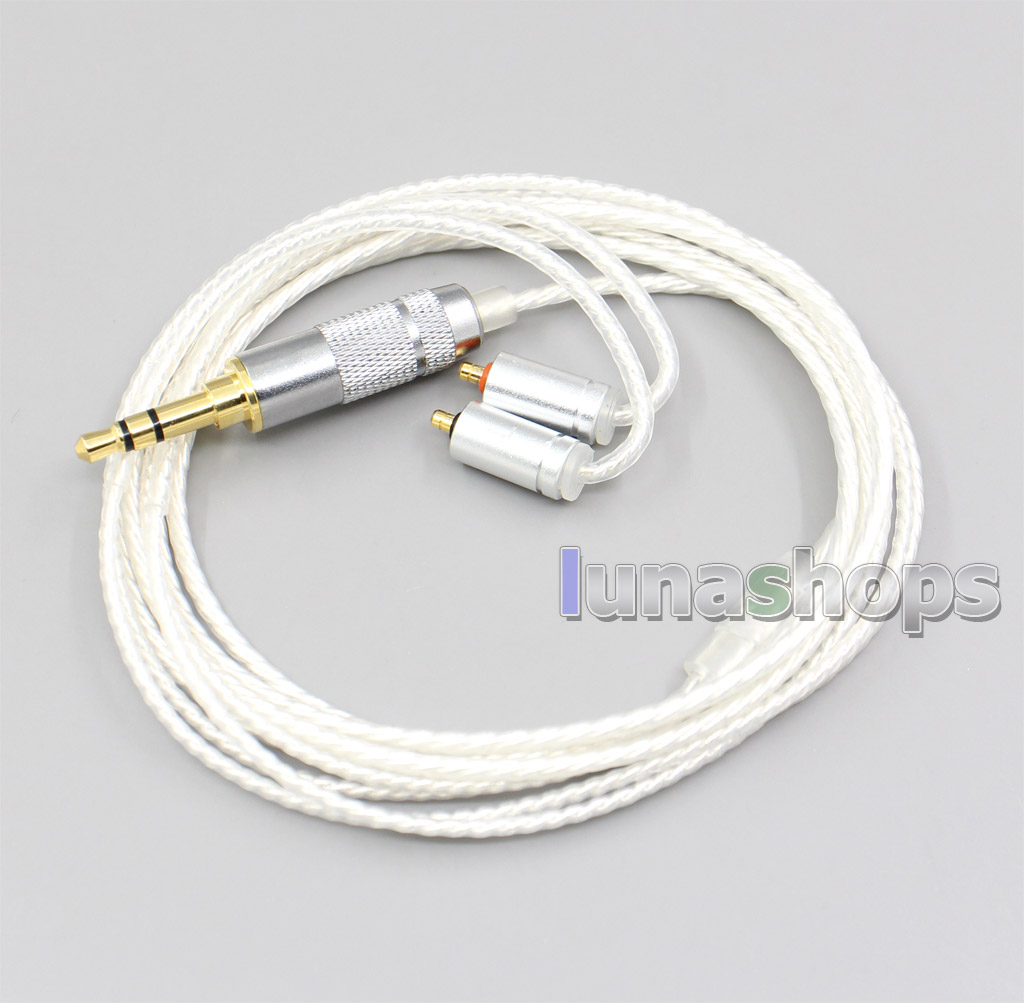 4.4mm 2.5mm Hi-Res Silver Plated 7N OCC Earphone Cable For UE Live UE6 Pro Lighting SUPERBAX IPX