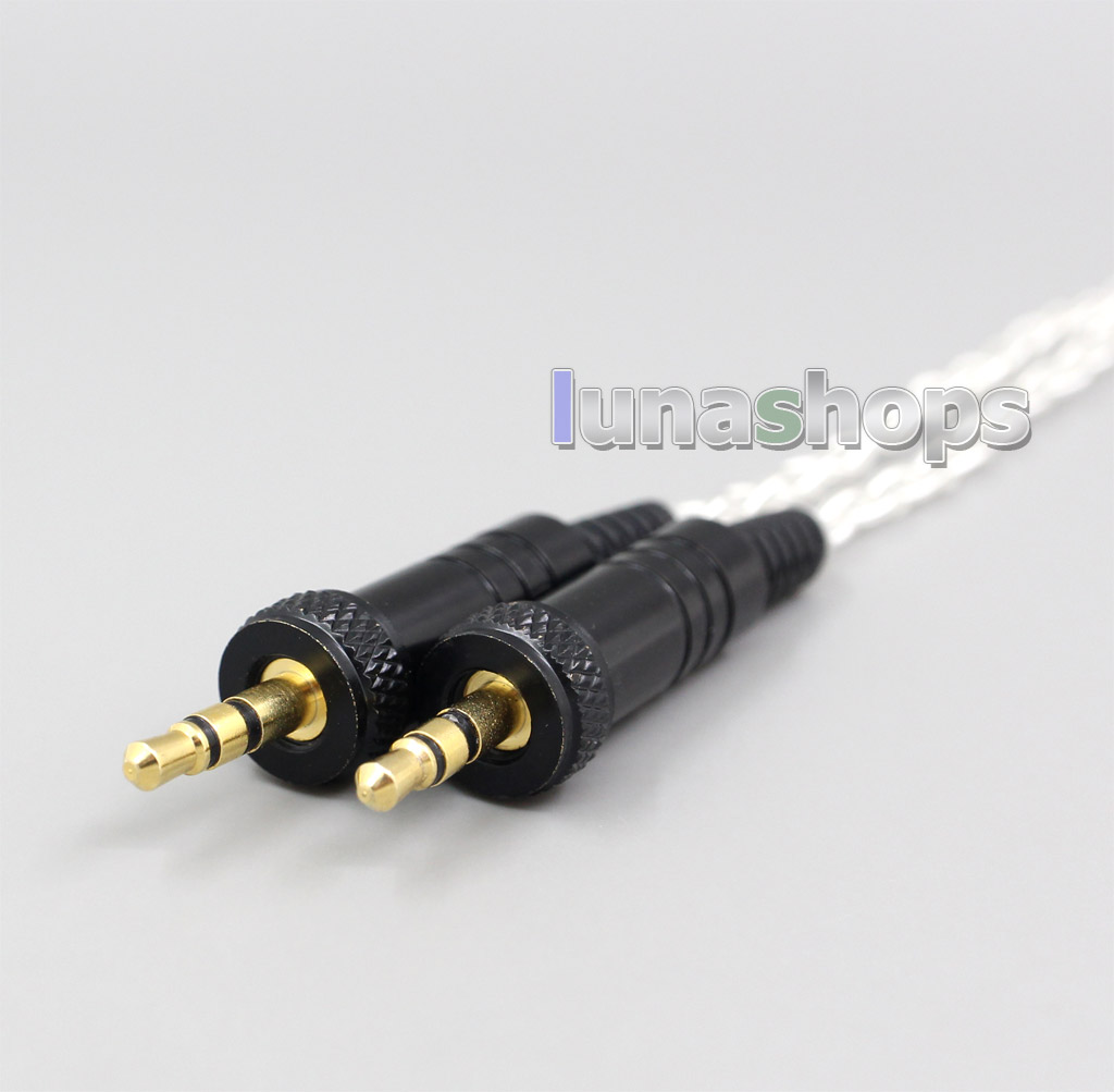 2.5mm 4.4mm XLR 8 Core Silver Plated OCC Earphone Cable For Sony MDR-Z1R MDR-Z7 MDR-Z7M2 With Screw To Fix