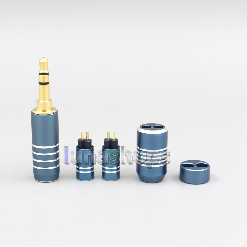 CYH-Series High Quality 3.5mm + Splitter + Slider +MMCX Pins Kits Male Custom DIY Adapter Plugs