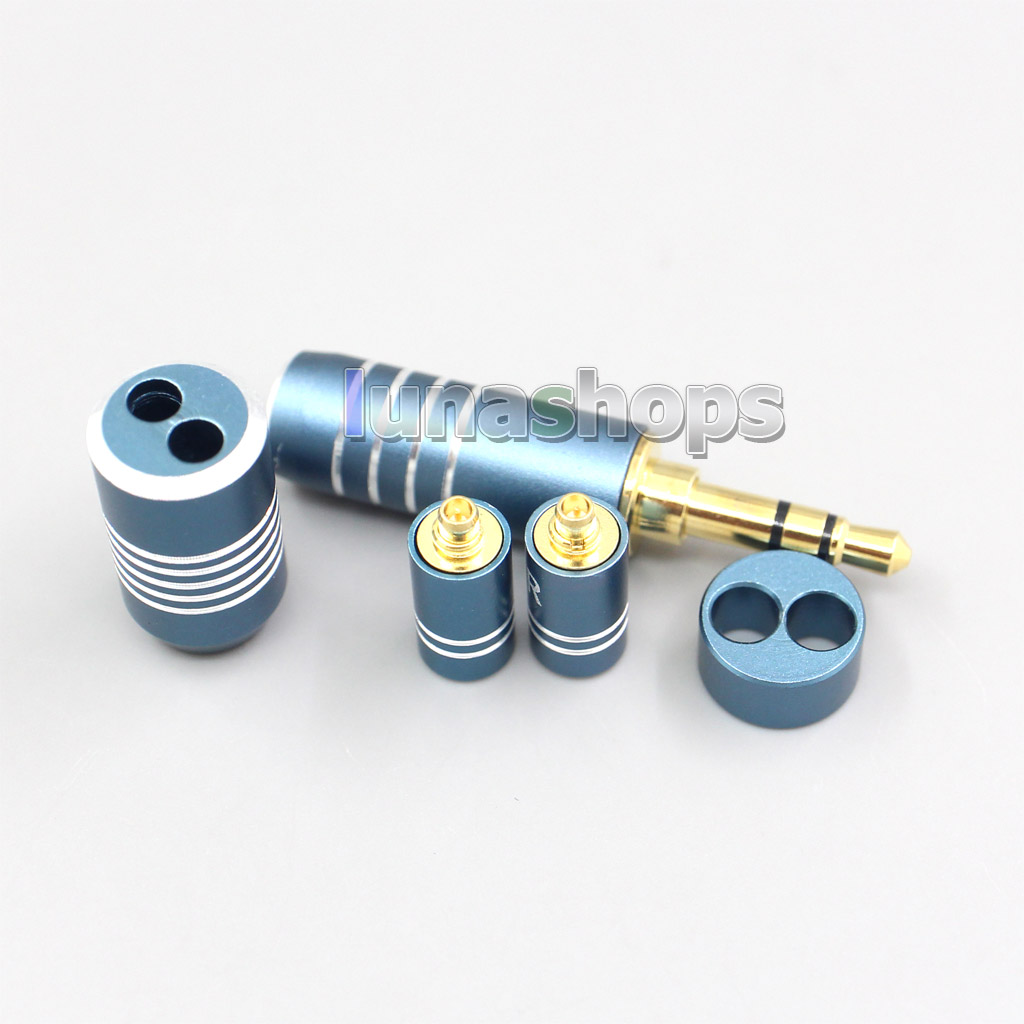 CYH-Series High Quality 3.5mm + Splitter + Slider +MMCX Pins Kits Male Custom DIY Adapter Plugs