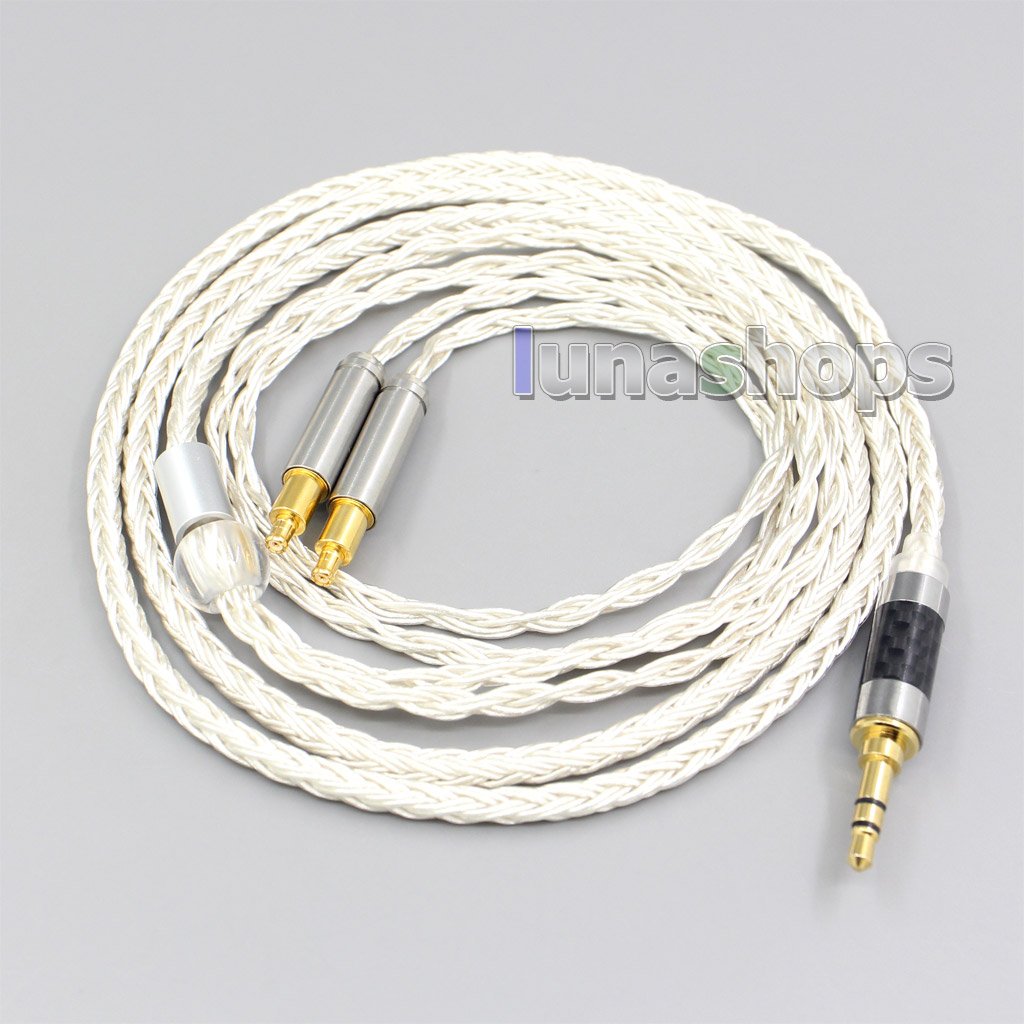 16 Core OCC Silver Plated Headphone Cable For Audio Technica ATH-ADX5000 MSR7b 770H 990H ESW950 SR9 ES750 ESW990