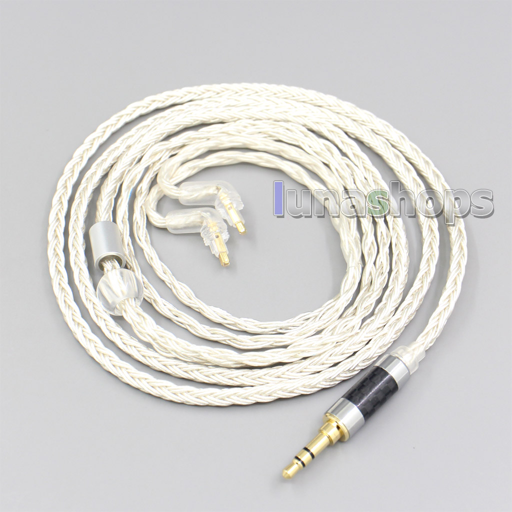 16 Core OCC Silver Plated Headphone Earphone Cable For Sony MDR-EX1000 MDR-EX600 MDR-EX800 MDR-7550