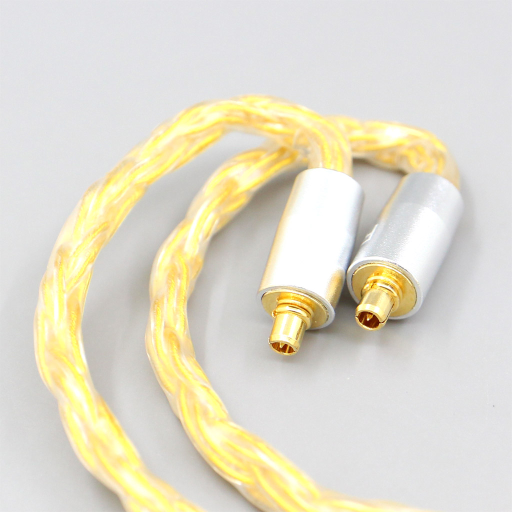 16 Core OCC Gold Plated Braided Earphone Cable For Dunu T5 Titan 3 T3 (Increase Length MMCX)