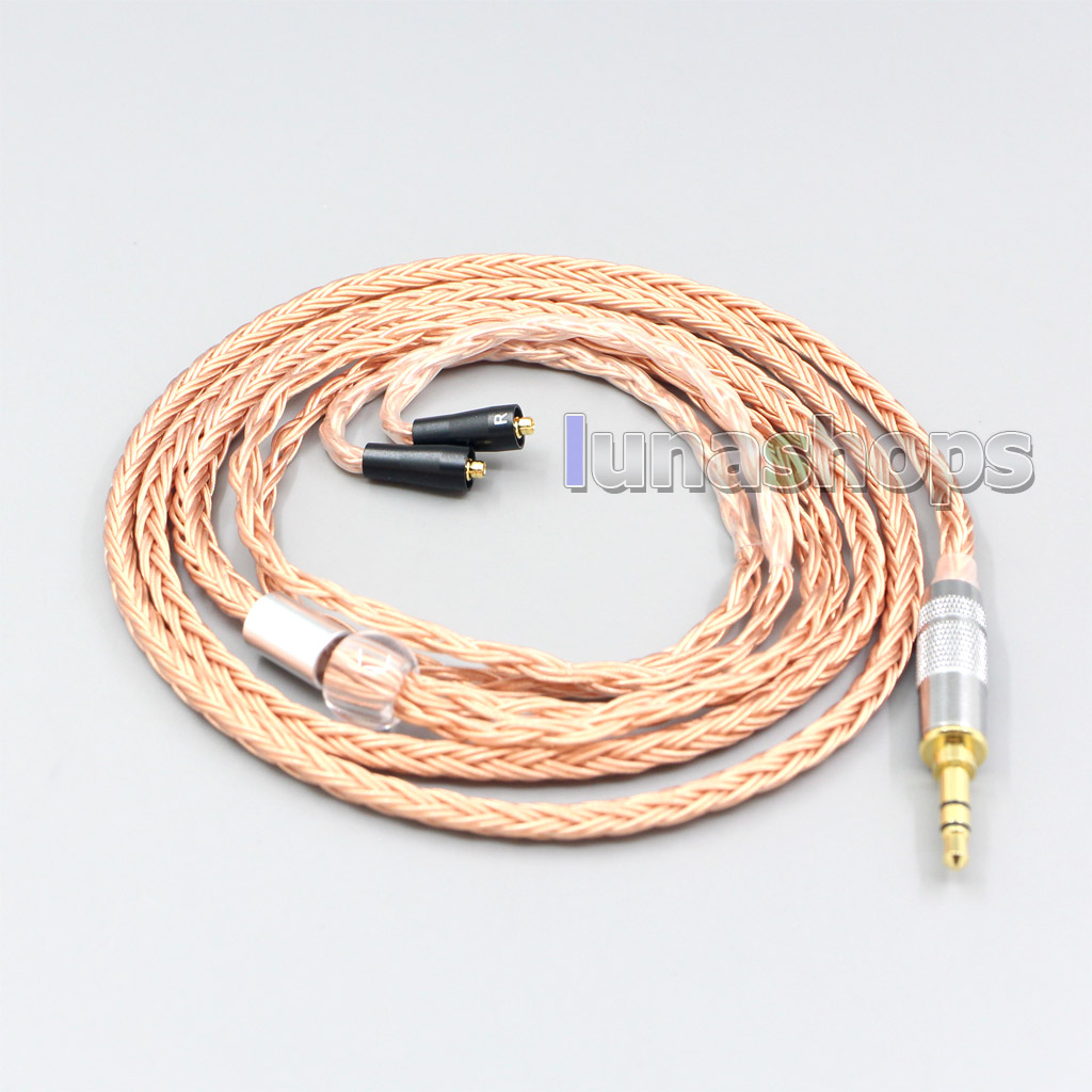 Balanced 16 Core 99% 7N OCC Earphone Cable For Westone W40 W50 W60 UM10 UM20 UM30 UM40 UM50 Pro