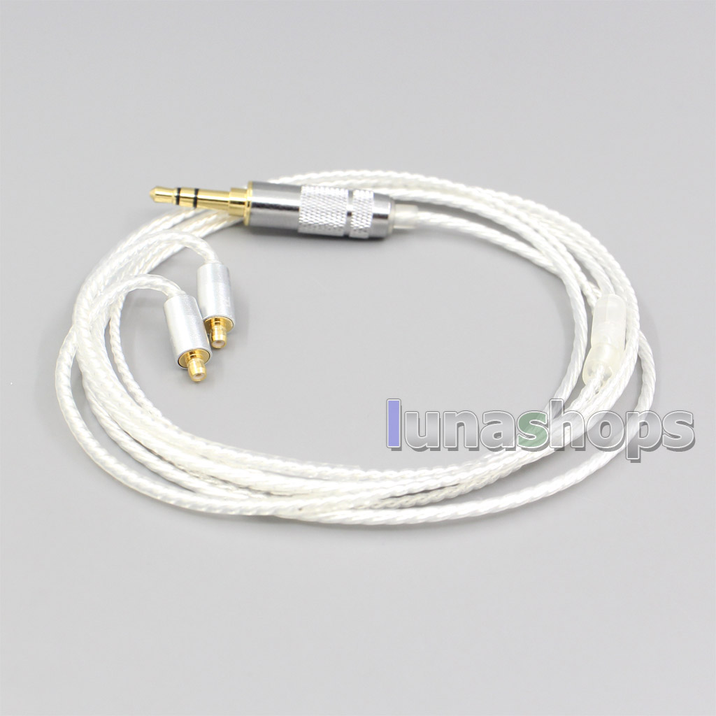 Hi-Res Silver Plated 7N OCC Earphone Cable For Acoustune HS 1695Ti 1655CU 1695Ti 1670SS