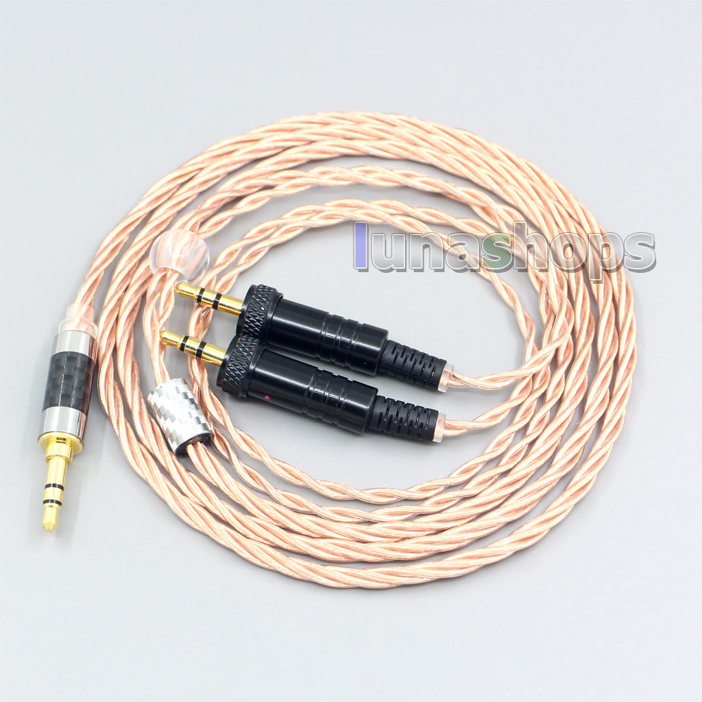 Silver Plated OCC Shielding Coaxial Earphone Cable For Sony MDR-Z1R MDR-Z7 MDR-Z7M2 With Screw To Fix Headphone