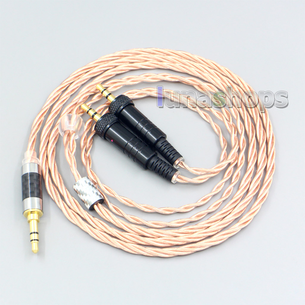 Silver Plated OCC Shielding Coaxial Earphone Cable For Sony MDR-Z1R MDR-Z7 MDR-Z7M2 With Screw To Fix Headphone