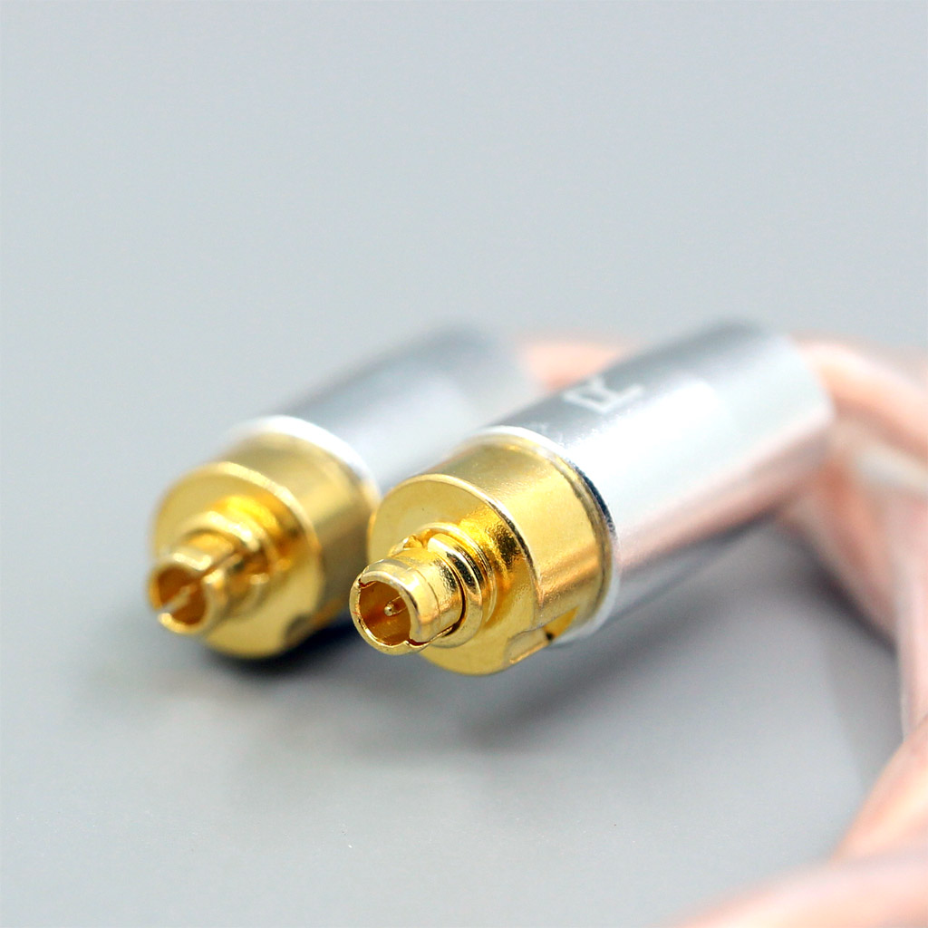 3.5mm 4.4mm 2.5mm XLR Silver Plated OCC Shielding Coaxial Earphone Cable For Dunu dn-2002