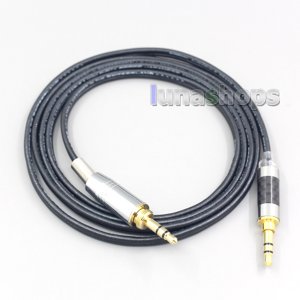 2.5mm 4.4mm XLR Black 99% Pure PCOCC Earphone Cable For Audio-Technica ATH-pro500mk2 PRO700MK2 PRO5V M50 M50RD