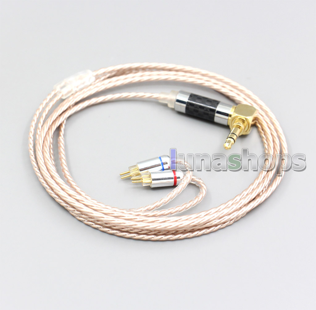 Hi-Res Brown XLR 3.5mm 2.5mm 4.4mm Earphone Cable For 0.78mm BA Custom Westone W4r UM3X UM3RC JH13 High Step