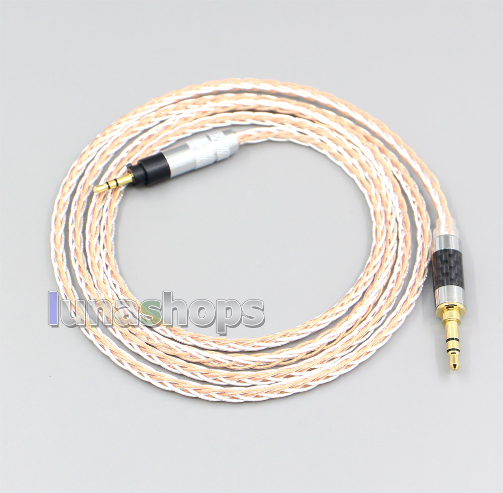 XLR 6.5mm 4.4mm 2.5mm 800 Wires Silver + OCC Headphone Cable For Sennheiser Urbanite XL On/Over Ear Headset