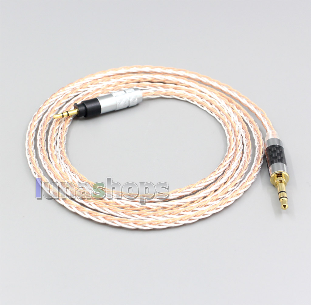 XLR 6.5mm 4.4mm 2.5mm 800 Wires Silver + OCC Headphone Cable For Sennheiser Urbanite XL On/Over Ear Headset