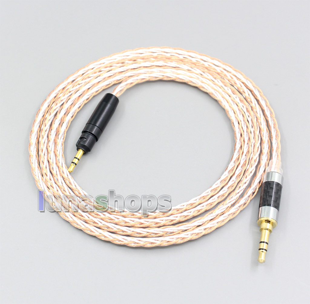 XLR 6.5mm 4.4mm 2.5mm 800 Wires Silver + OCC Headphone Cable For Ultrasone Performance 820 880 Signature DXP PRO STUDIO