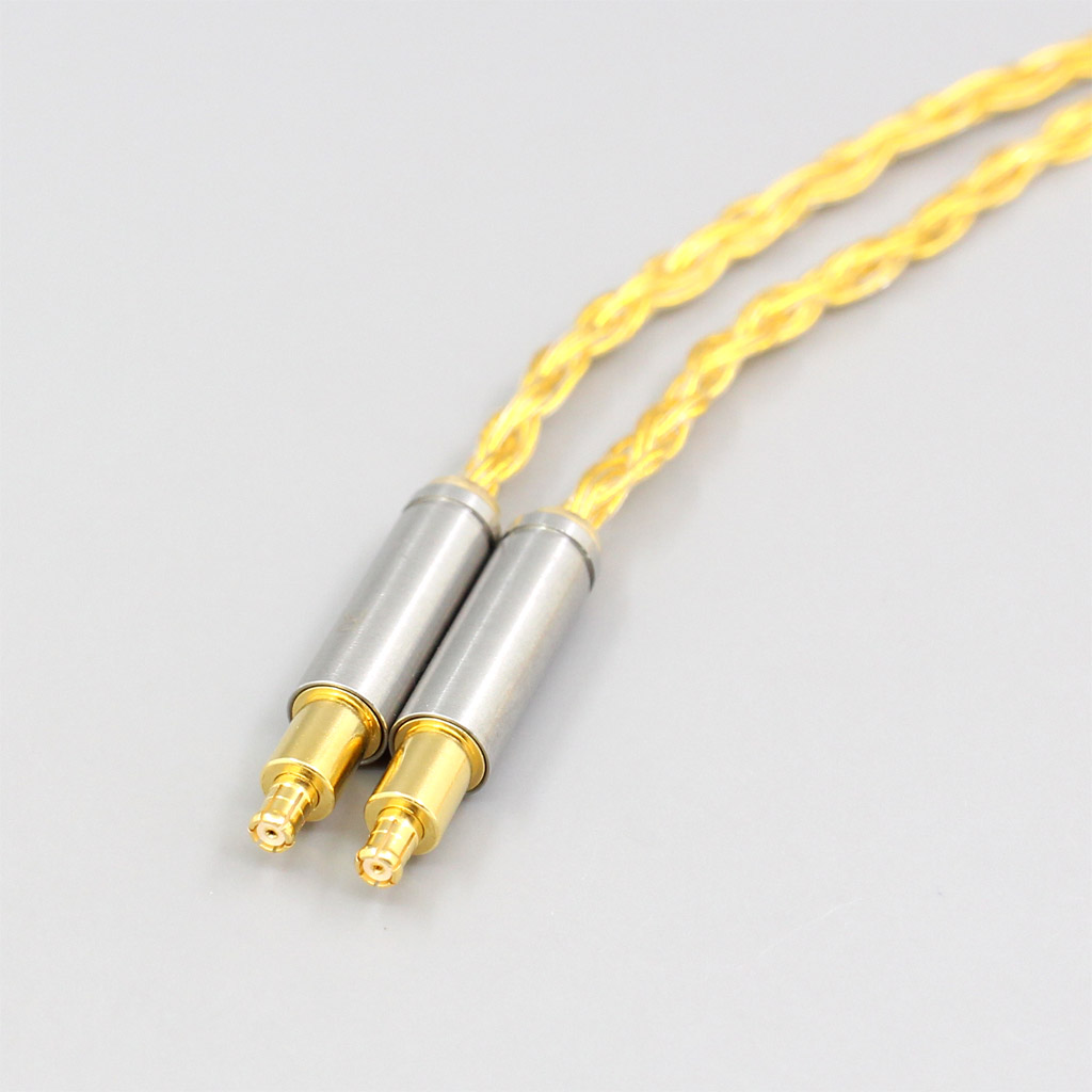 16 Core OCC Gold Plated Braided Earphone Cable For Audio Technica ATH-ADX5000 ATH-MSR7b 770H 990H A2DC Headphone