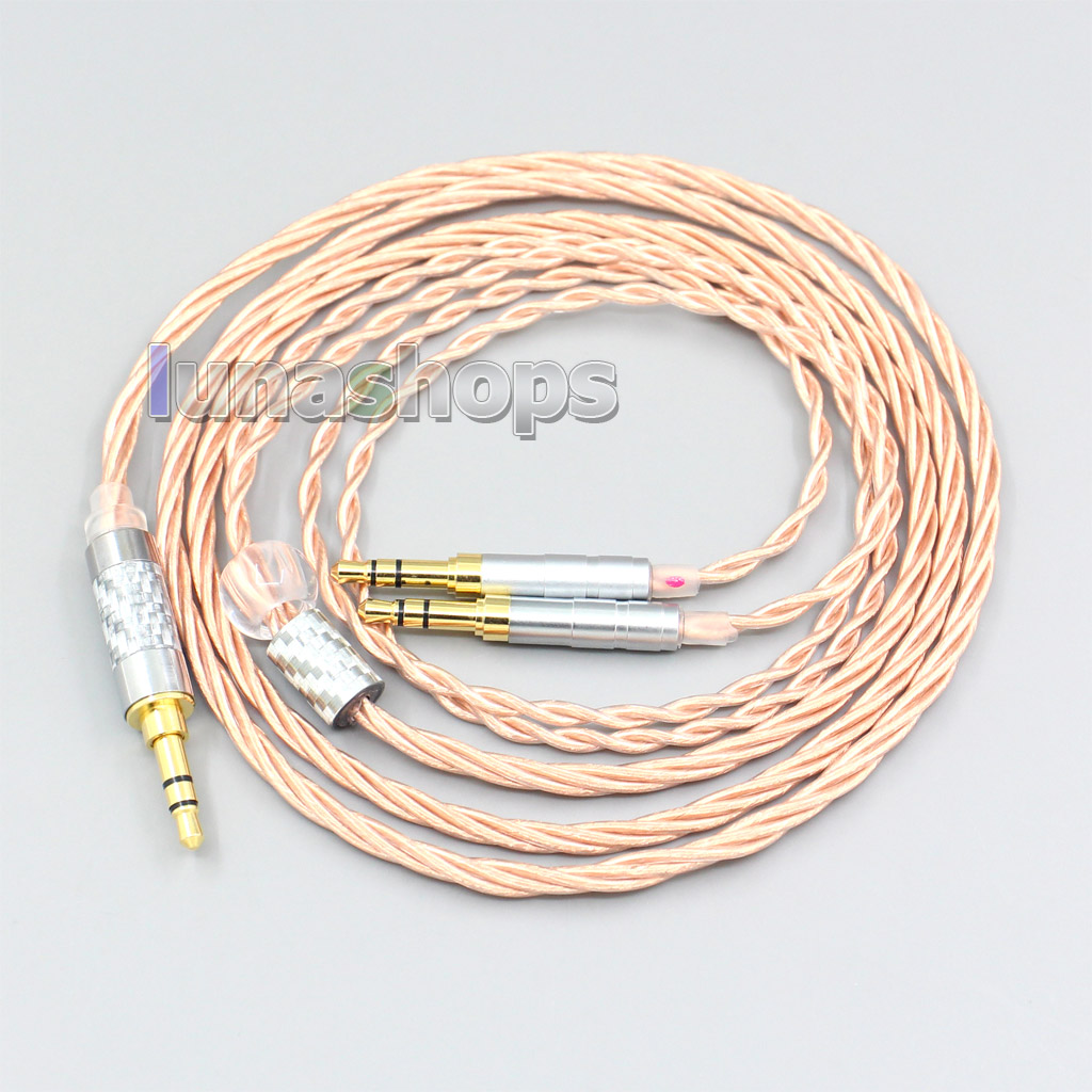 Silver Plated OCC Shielding Headphone Cable For Pioneer Amiron Home Aventho Pioneer SE-MONITOR 5 SEM5