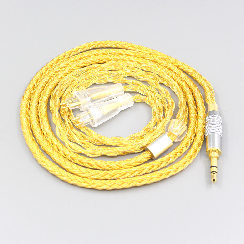 16 Core OCC Gold Plated Braided Earphone Cable For FOSTEX TH900 MKII MK2 TH-909 TR-X00 TH-600 Headphone