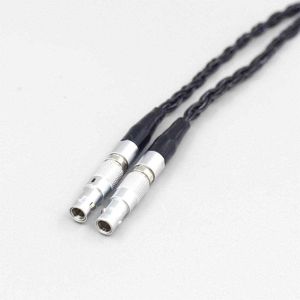 16 Core 7N OCC Black Braided Earphone Cable For Ultrasone Veritas Jubilee 25E 15 Edition ED 8EX ED15 Headphone